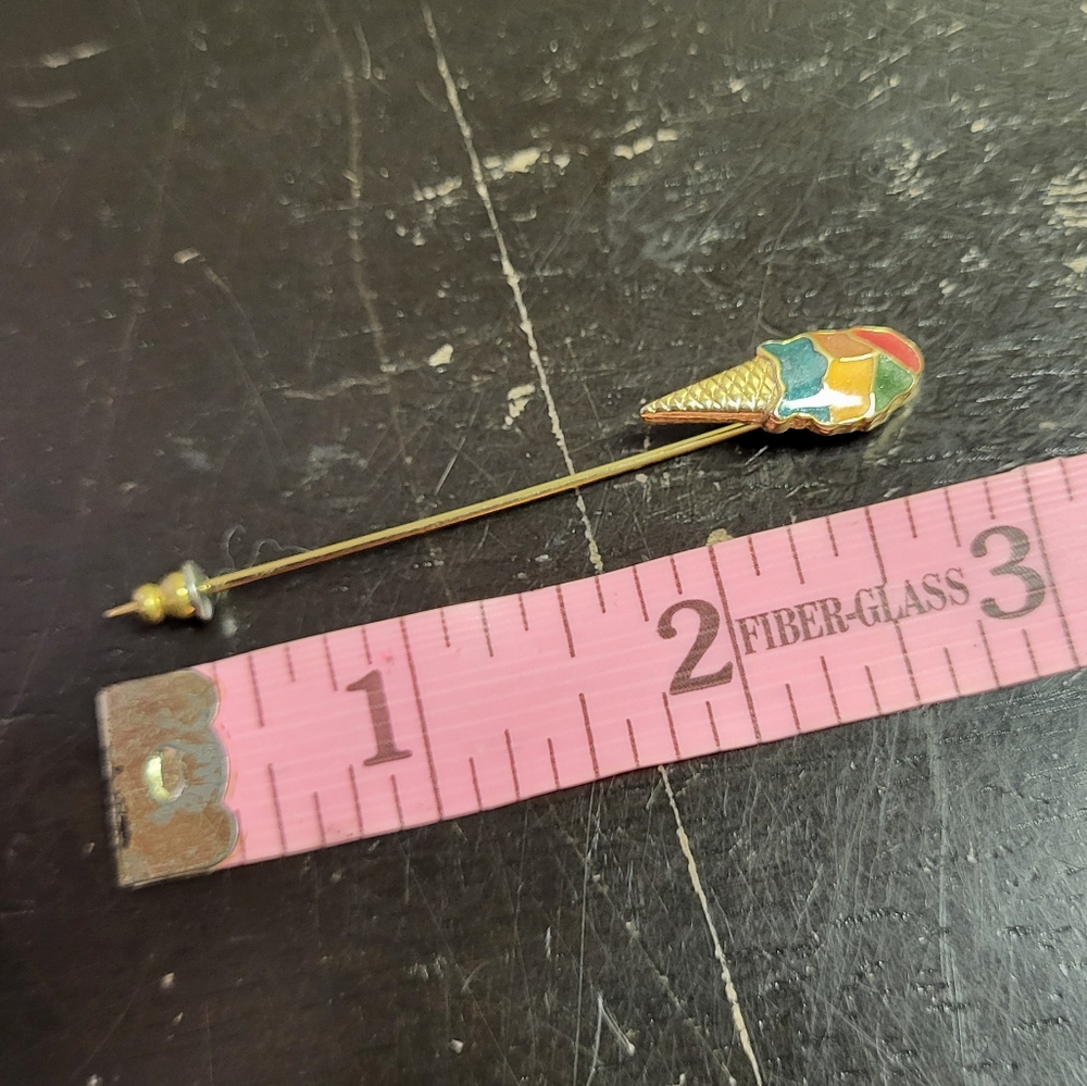 Colorful Ice Cream Pin - Picture 2 of 3